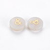 Natural Freshwater Shell Beads SHEL-N003-22-01-2