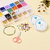 DIY Bracelet Jewelry Finding Kit DIY-YW0002-58-7