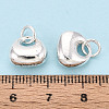 925 Sterling Silver Longevity Lock Charms STER-T008-30S-01-4