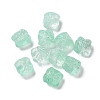 Baking Paint Transparent Glass Beads X1-GLAA-C035-01E-1