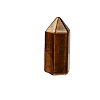 Pointed Tower Natural Tiger Eye Healing Stone Wands PW-WG87518-05-1