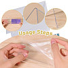 Name Plastic Table Top Display Stand ODIS-WH0070-86A-3