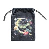 Butterfly Print Velvet Storage Bags ABAG-M007-02C-1