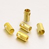 Brass Cord Ends KK-D416-G-1