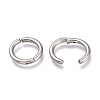 Non-Tarnish 201 Stainless Steel Clip-on Earrings EJEW-L256-04B-P-2
