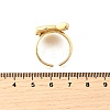 Brass Cuff Rings for Women LS-RJEW-F184-08G-G-5