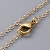 Single Pearl Pendant Necklaces NJEW-JN02710-03-3