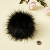 Soft Pom Pom Sewing Snap Buttons Accessories SNAP-TA0001-01G-12