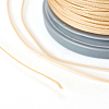 Waxed Polyester Cord YC-E002-0.8mm-B824-3