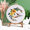 DIY Flower Pattern Embroidery Kits PW-WGC4D92-01-1