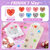 Printed Opaque Resin Cabochons CRES-TA0001-72B-4