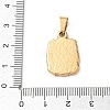 304 Stainless Steel Pendants SA-CBA34D4-03D-G-3