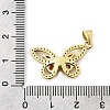 Brass Micro Pave Cubic Zirconia Pendants KK-I360-070G-3