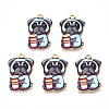 Printed Alloy Pendants ENAM-N056-199I-3