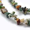 Natural Indian Agate Beads Strands X-G-P332-13-2