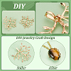 Alloy Badge for Backpack Clothes JEWB-WH0030-40KCG-4