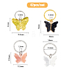 Butterfly Theme DIY Hair Accessories Set PALLOY-PH01477-2