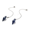 Natural Lapis Lazuli Pointed Dowsing Pendulums G-F763-05P-05-1