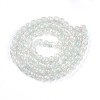 Transparent Crackle Glass Bead Strands GLAA-T025-8mm-02H-2