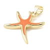 Brass Enamel Pendants KK-CBA6938-16G-3