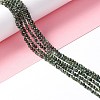Natural Seraphinite Beads Strands LS-G-A021-07B-2
