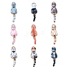 18Pcs 9 Colors Alloy Pendants FIND-CJ0002-11-1