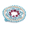 Seed Beads Beaded Pendants PALLOY-MZ00386-02-4