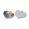 Alloy Enamel Pendants X-ENAM-G192-07P-2