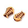Opaque Acrylic Imitation Wood Beads AC-CBAB80E-01F-2