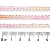 Transparent Painted Glass Beads Strands X-DGLA-A034-T3mm-A20-3