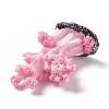 Resin Imitation Coral Ornaments DJEW-G026-04B-3