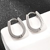201 Stainless Steel Hoop Earrings EJEW-T056-03P-01-2