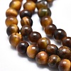 Natural Tiger Eye Beads Strands G-K305-09-A-3