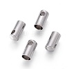 Tarnish Resistant 304 Stainless Steel Cord Ends STAS-K190-01G-P-1