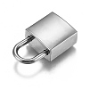 Rectangle Alloy Padlock Mini Lock with Key PALLOY-H191-02P-4