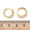 Brass Hoop Earrings EJEW-D337-14A-G-5