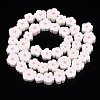Handmade Polymer Clay Bead Strands CLAY-N011-48A-15-2