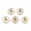 Laser Out Wood Pendants LS-WOOD-S053-51L-1