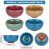 CRASPIRE 4Pcs 4 Colors Multifunctional Ink Dish Plate DJEW-CP0001-13-2