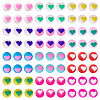 100Pcs Handmade Polymer Clay Beads CLAY-TA0001-92A-2