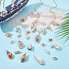 64Pcs 8 Styles Acrylic Pendants OACR-PH0004-45-4