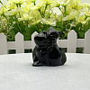 Natural Obsidian Sculpture Ornaments PW-WGC3CC1-08-1