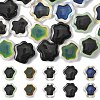 20Pcs 5 Colors Glass Beads GLAA-FS0002-53-1