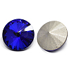 Faceted Diamond Glass Pointed Back Rhinestone Cabochons RGLA-D001-16mm-S06-2