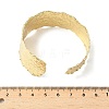 Brass Cuff Bangles for Women BJEW-A038-01C-G-5