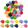 36Pcs 12 Colors Opaque Acrylic Beads SACR-CJ0001-84-1