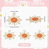 12Pcs Golden Alloy Pendants FIND-LP0002-23-2