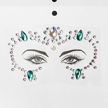 Acrylic Face Gems Stickers MRMJ-F014-07