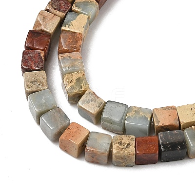 Natural Shoushan Stone Beads Strands G-H087-F01-01-1