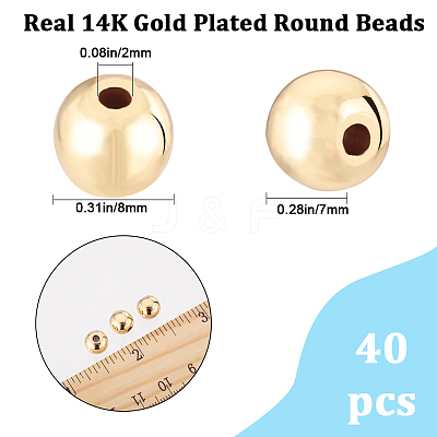 Brass Beads KK-BBC0009-71B-1